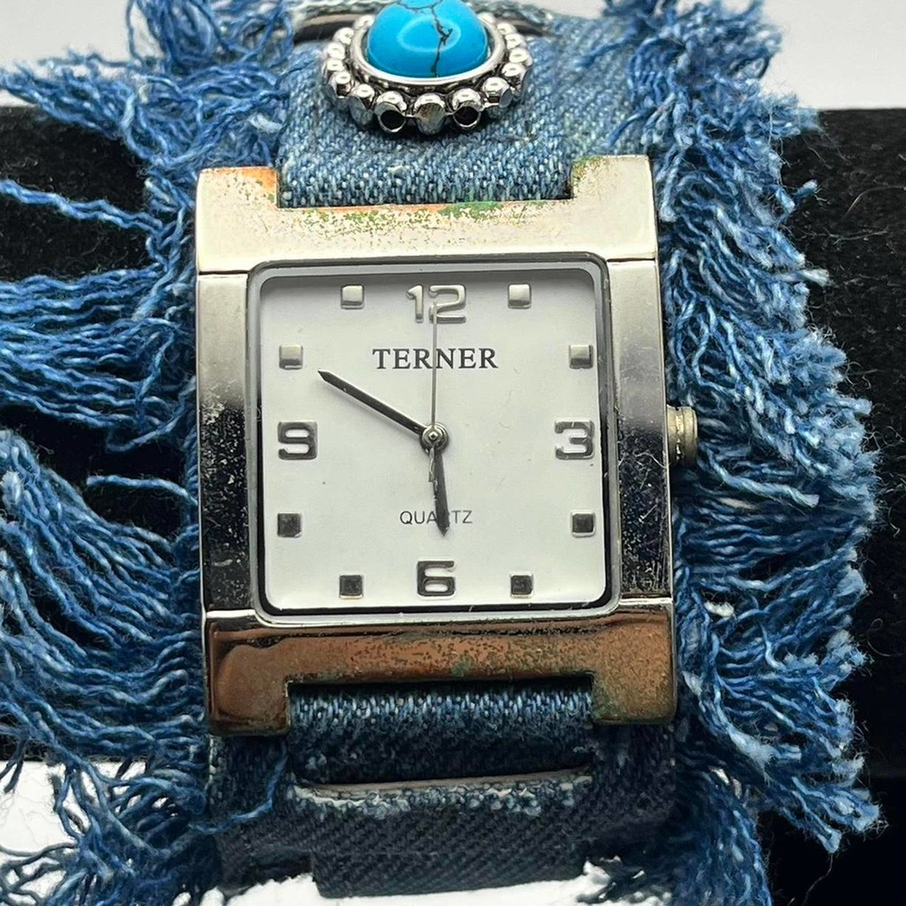 Western denim watch
